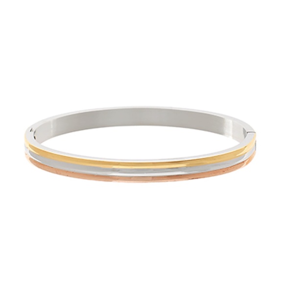 Triple Color Bangle Bracelet - Picture 1 of 1